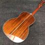 O-28AA Custom 5A Solid KOA Back Side 39 Inch OOO Body Real Abalone Beveling Ebony Fingerboard Acoustic Guitar