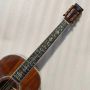 Custom AAAAA solid KOA wood top and back side real abalone binding all over ebony wood fretboard/bridge acoustic guitar