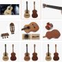 Chinese Quality Handmade Solid Top Vintage Spanish Classic Guitar Hot Sale Solid Spruce Professional Folk Acoustic Guitar