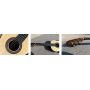 Custom Professional Handmade All Solid Cocobolo Bouchet Bracing Spanish Classic Guitar with Free Foam Case