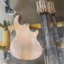 Custom 4 Strings G-WAL Style Neck Through Body Electric Bass Guitar with Chinese Made Hardware