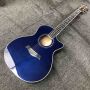 Custom Grand Solid Spruce Top Flamed Maple Back Side 612ce 614ce Acoustic Guitar in Kinds Colors with Customized Logo