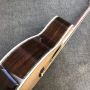 IN STOCK Custom 40 Inch OM Body Acoustic Guitar 44~47mm Nut Width Accept OEM Mods