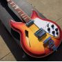 Custom Grand Herringbone Binding Flamed Tiger Maple Veneer 381 Style Electric Guitar in Kinds Colors