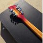 Custom Grand Herringbone Binding Flamed Tiger Maple Veneer 381 Style Electric Guitar in Kinds Colors