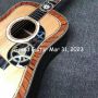 Custom D200AA Solid Back Side Wood Acoustic Guitar
