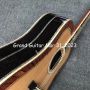 Custom D200AA Solid Back Side Wood Acoustic Guitar