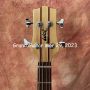 Custom G-WA Style MK1 Mark1 4 Strings Neck Through Body Electric Bass with Passive Pickup Customized Order