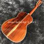 Custom Grand 39 Inch Real Abalone Ebony Fingerboard Solid KOA Back Side Acoustic Guitar Accept OOO, OM, D Body Custom Guitar OEM