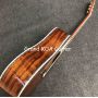 Custom Grand Acoustic Guitar All Koa Wood Top Back Sides OOO 39 Inch Body