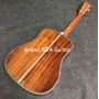 Custom Grand Acoustic Guitar All Koa Wood Top Back Sides OOO 39 Inch Body