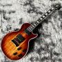 Custom Spalted Maple Electric Guitar Mahogany Body Rotten Wood Guitar in Brown Color LP Style Electric Guitar