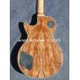Custom Spalted Maple Wood Rosewood Fingerboard Electric Guitar Fingerboard Inlay LP Style