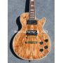 Custom Spalted Maple Wood Rosewood Fingerboard Electric Guitar Fingerboard Inlay LP Style