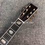 Custom Abalone Binding Glossing Finish Yellow Painting Color 5A AAAAA Dreadnought D Body 41 Inch Folk Acoustic Guitar Accept Guitar, Bass, Amp, Pedal OEM