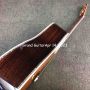 Custom Abalone Binding Glossing Finish Yellow Painting Color 5A AAAAA Dreadnought D Body 41 Inch Folk Acoustic Guitar Accept Guitar, Bass, Amp, Pedal OEM