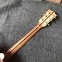 Solid Cocobolo Back Side Jumbo 43 Inch Acoustic Guitar with Abalone Binding and Flamed Maple Neck
