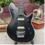 Custom Wolfgang Evh Style Electric Guitar Matt Black Color Zebra Pickups Floyd Rose Bridge