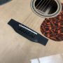 Custom Solid Spruce Top 41 inch D Dreadnought Round Body Herringbone Binding Acoustic Guitar