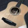 Custom Solid Spruce Top 40 inch Om Body Herringbone Binding Acoustic Guitar