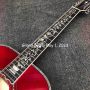 Custom 12 Strings 43 Inch GJ200 Jumbo Flamed Maple Back Side Acoustic Guitar