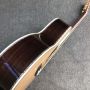 Custom OO28 style 39 inch parlor style,47mm nut wide, solid wood acoustic guitar, acoustic electric guitar