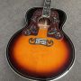 Custom 2015 Grand SJ-200 Bob Dylan Collector Edition Classic Acoustic Guitar Cocobolo Back Side