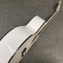 Custom 38 inch Jumbo solid wood mini guitar handmade professional white sj200 acoustic guitar