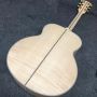 Custom 5A Adirondack red Spruce Top Flamed Maple Back Sides SJ200 Acoustic Guitar