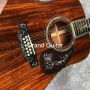 Custom 12 Strings Dreadnought D45 All Solid KOA Wood Acoustic Guitar