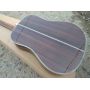 Custom Abalone Binding Glossing Finish 5A AAAAA Dreadnought D Body 41 Inch Folk Acoustic Guitar 
