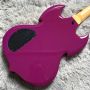 Quality Zakk Wyld Purple Electric Guitar E Circle Burst 2H Pickups 6-string SG Guitars Instruments De Musique