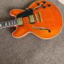 Custom Jazz Electric Guitar Semi-hollow Body in Kinds Color