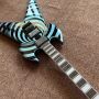 Custom Special Body WYLDE War Hamme Electric Guitar in Blue Color