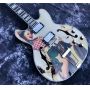 Custom 2023 new semi jazz with decals 335 style electric guitar