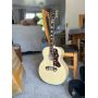 Custom 5A Adirondack Red Spruce Top Madagascar Rosewood Fretboard and Bridge  One Pcs Neck Flamed Maple Back Sides SJ200 Acoustic Guitar Top Configuration Accept Guitar and Bass OEM