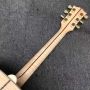 Custom 5A Adirondack Red Spruce Top Madagascar Rosewood Fretboard and Bridge  One Pcs Neck Flamed Maple Back Sides SJ200 Acoustic Guitar Top Configuration Accept Guitar and Bass OEM