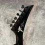 Custom 2023 Jackson stle V shape electric guitar in black color