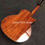 Custom 40 Inch PS14 Lefty Handed Abalone Binding Acoustic Guitar with Armrest