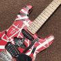 Custom Eddie Van Halen TRIBUTE 2023 New Style Vintage Electric Guitar Frankenstrat 