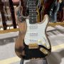 Custom Grand ST John Mayer Relic Strat Electric Guitar Black Color Alder Body Rosewood Fingerboard​