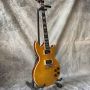 Custom Flamed Maple Veneer Pearloid Notched Block Inlays OVAT Electric Guitar