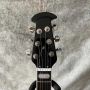Custom Flamed Maple Veneer Pearloid Notched Block Inlays OVAT Electric Guitar
