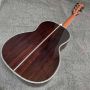 Custom 39 inch OOO body abalone binding slotted headstock cedar acoustic guitar