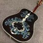 Custom D100 Deluxe Solid Wood Acoustic Guitar