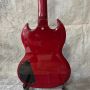 Custom Grand Bass Guitars OEM 4 Strings Electric Bass Guitar in Vintage Red Color GSG Bass