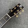 Custom Sunburst Dreadnought 41 Inch Acoustic Guitar D45SB