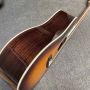 Custom Sunburst Dreadnought 41 Inch Acoustic Guitar D45SB