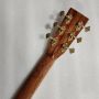 Custom Solid India Rosewood Back Side 41 Inch D Body Acoustic Electric Guitar in Yellow Painting