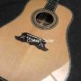 Custom Solid Rosewood back side Dove AAAAA All Solid Guitar Spruce Top Nut width 44mm